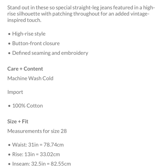 FREE PEOPLE Steinbeck patched 28 - Picture 3 of 3